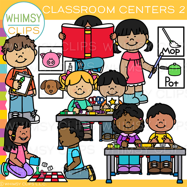 Classroom Centers Clip Art