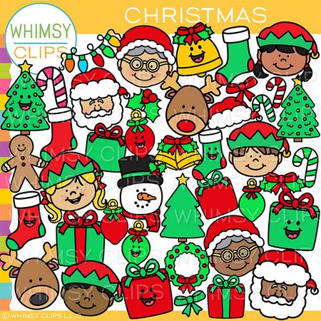 Pieces of Christmas Clip Art