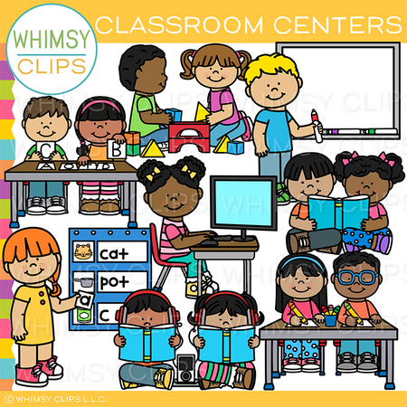 Classroom Centers Clip Art