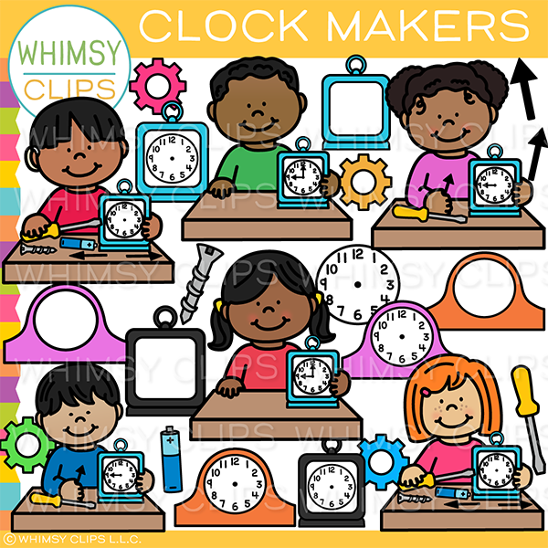 Clock Makers Clip Art