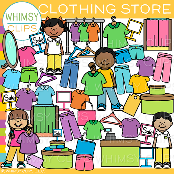 Clothing Store Clip Art