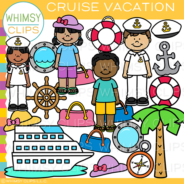 Cruise Vacation Clip Art