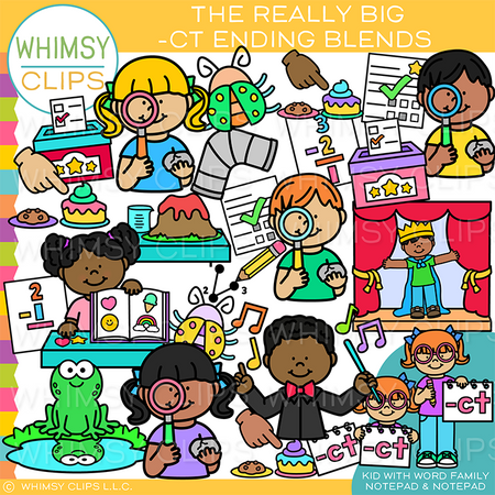 CT Ending Blends Clip Art