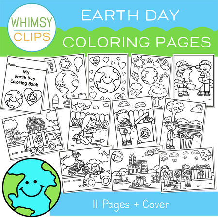Earth Day Coloring Pages