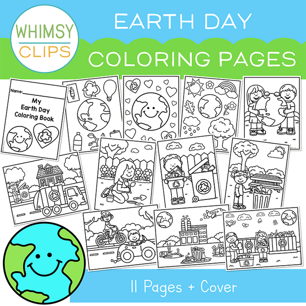 Earth Day Coloring Pages