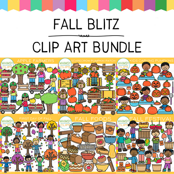 Fall Clip Art Blitz Bundle