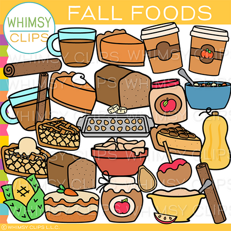 Fall Foods Clip Art