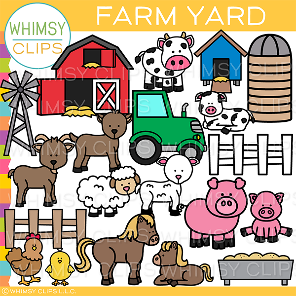 Farmyard Clip Art