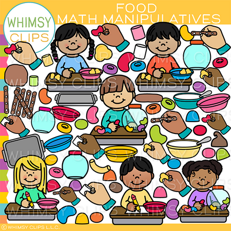 Food Manipulatives Clip Art