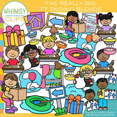 FT Ending Blends Clip Art
