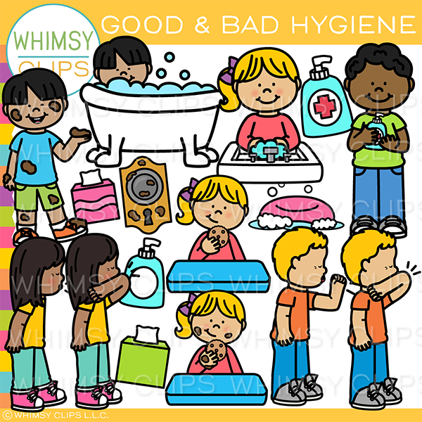 God And Bad Hygiene Clip Art
