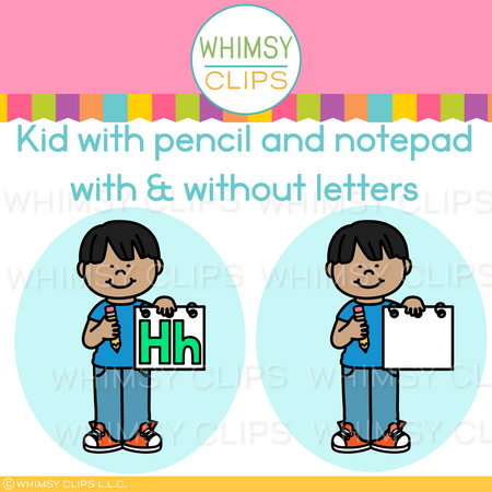 The Really Big Alphabet Letter H Clip Art Set