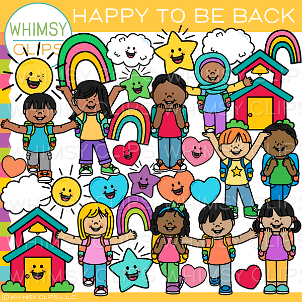 Happy Back To School Clip Art