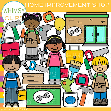 Home Improvement Shop Clip Art