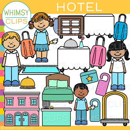 Hotel Vacation Clip Art