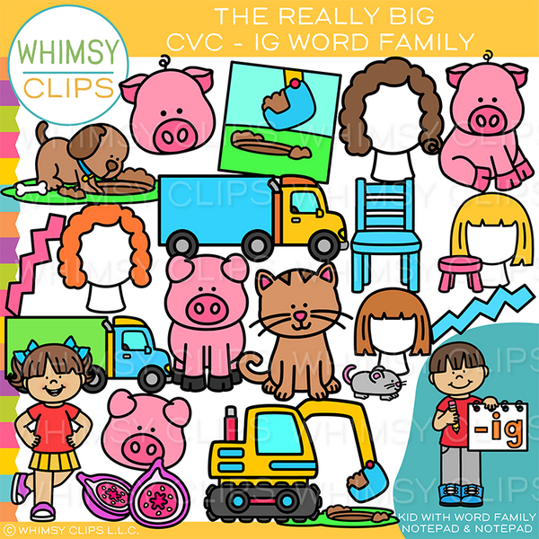 IG Short I CVC Clip Art