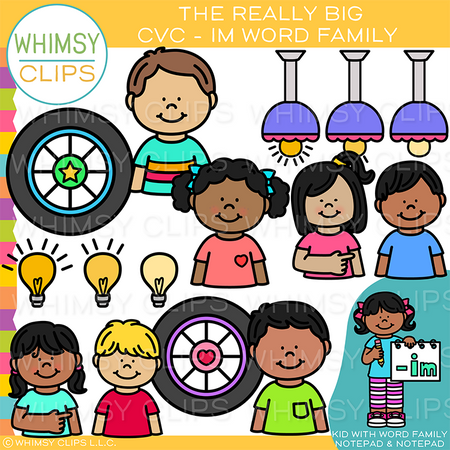 IM Short I CVC Clip Art