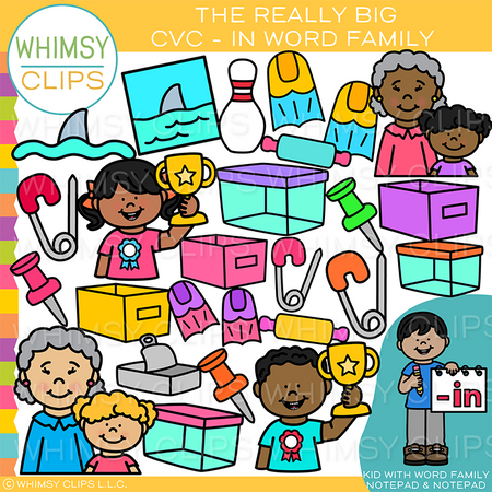 IN Short I CVC Clip Art