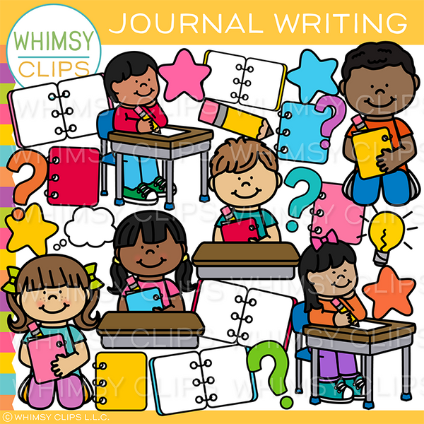Journal Writing Clip Art