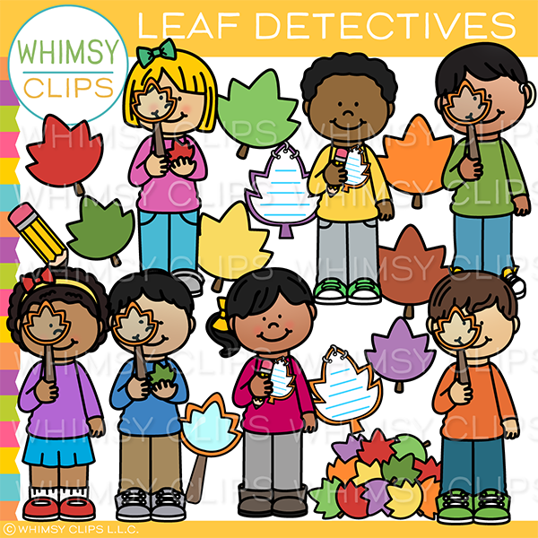 Leaf Detectives Clip Art