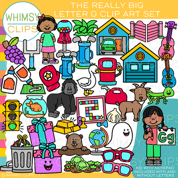 Letter G Alphabet Clip Art