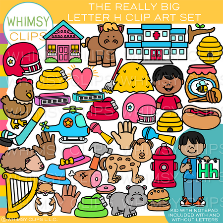 Letter H Alphabet Clip Art