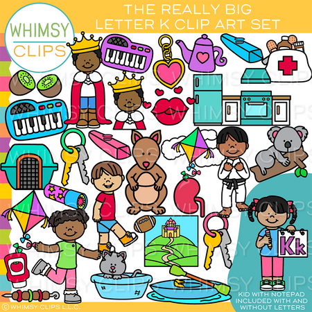 Letter K Alphabet Clip Art