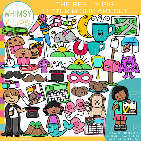 Letter M Alphabet Cli Art