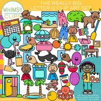 Letter O Alphabet Clip Art