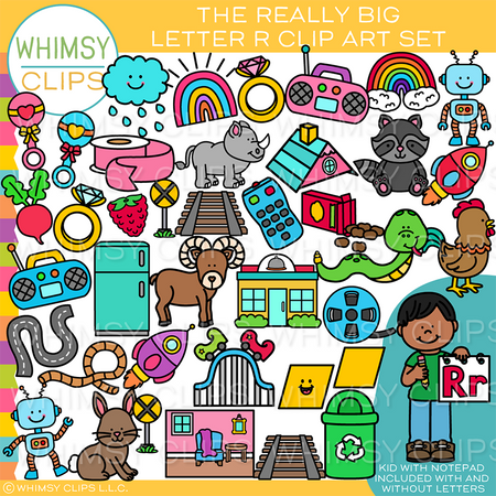 Letter R Alphabet Clip Art