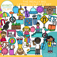 Letter U Alphabet Clip Art