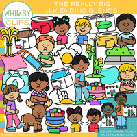 LK Ending Blends Clip Art