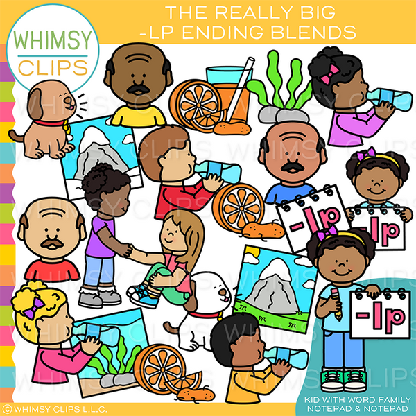 LP Ending Blends Clip Art