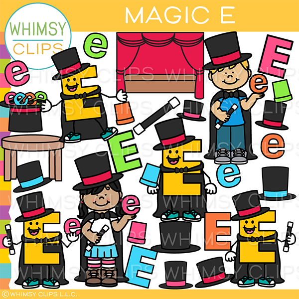 Magic E Clip Art