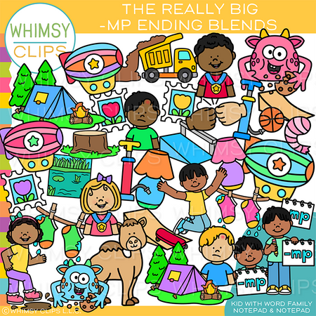 MP Ending Blends Clip Art