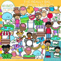 ND Ending Blends Clip Art