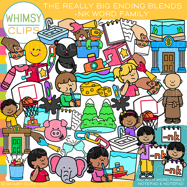 NK Ending Blends Clip Art