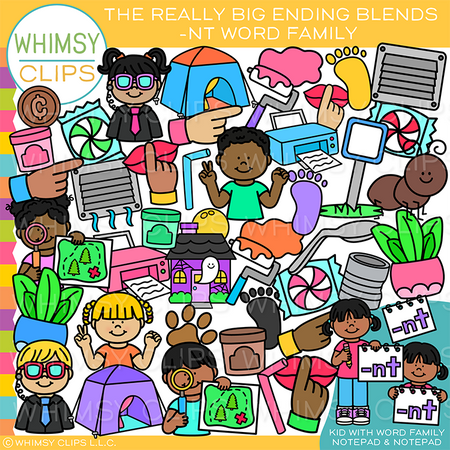 NT Ending Blends Clip Art