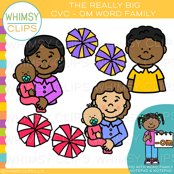 OM Short O CVC Clip Art