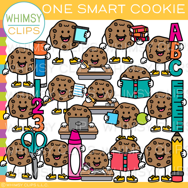 One Smart Cookie Clip Art