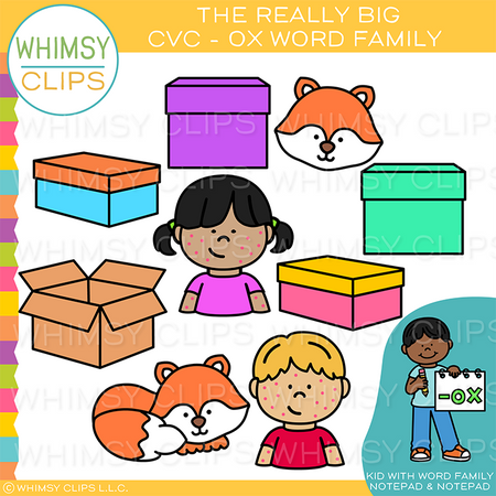 OX Short O CVC Clip Art