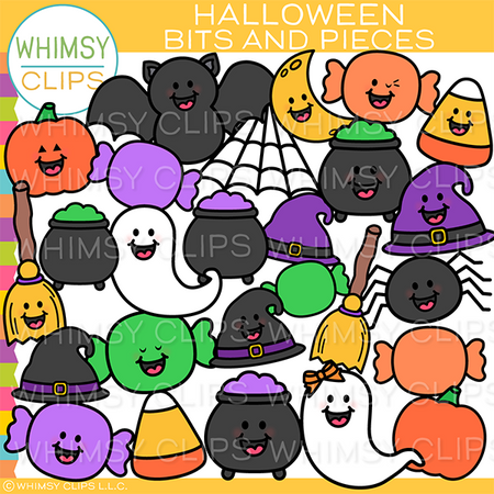 Pieces Of Halloween Clip Art