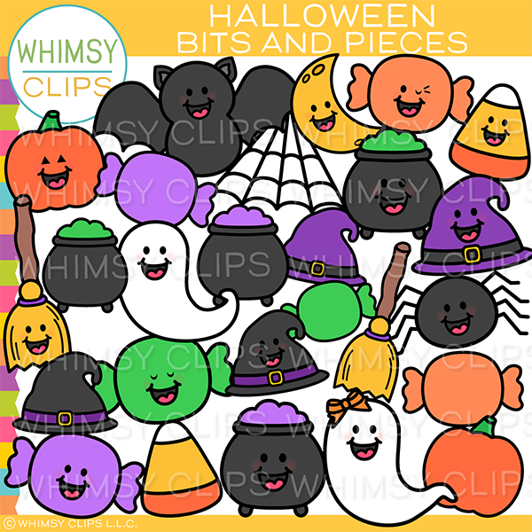 Pieces Of Halloween Clip Art