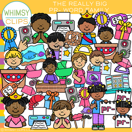 PR Beginning Blends Clip Art