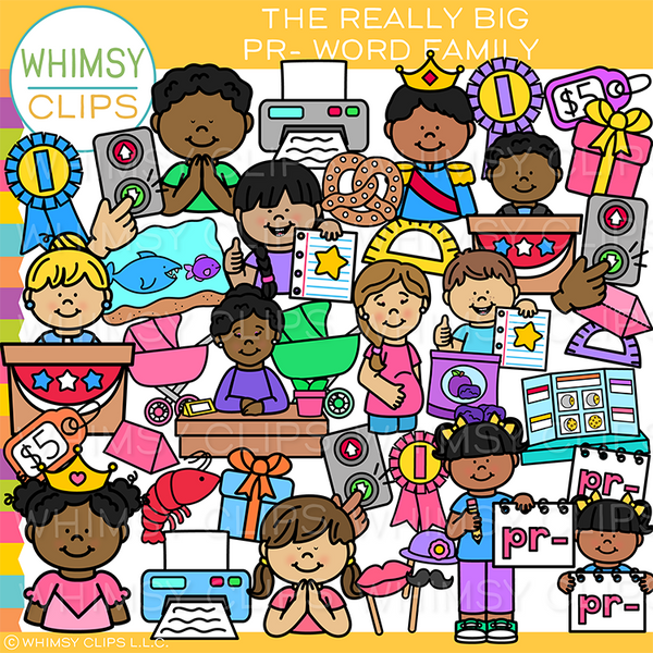 PR Beginning Blends Clip Art