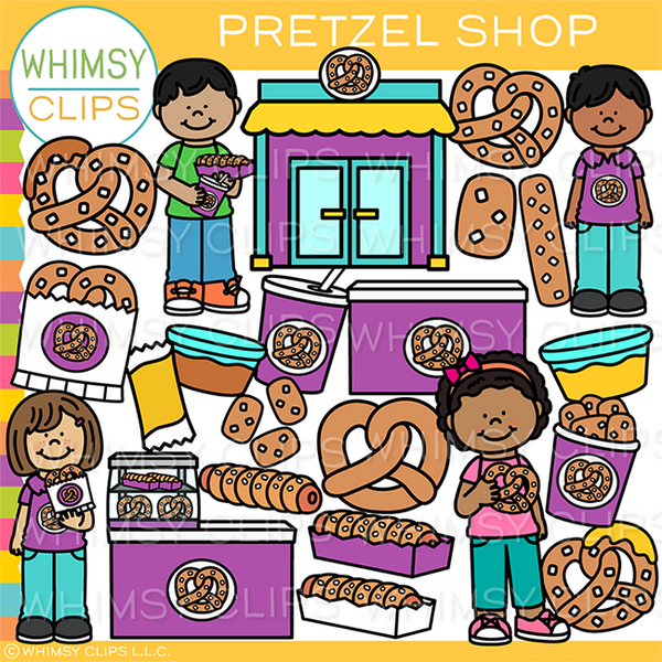 Pretzel Shop Clip Art