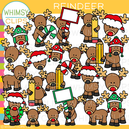 Reindeer Clip Art