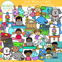 RK Ending Blends Clip Art