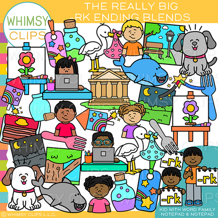 RK Ending Blends Clip Art
