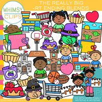 RT Ending Blends Clip Art